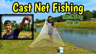 Purchased Cast Net😜for fishing for the very first time in my channel🔥| Fishing with Cast Net