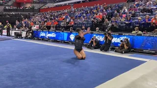 1.16.22 Florida vs Alabama Gymnastics Meet l Trinity Thomas Floor Routine “10”