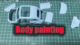 #8  building TAMIYA 1/24  FIAT500f