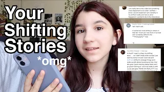 Reacting to Shifting Stories/comments!