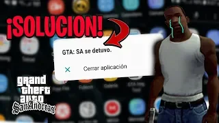 TUTORIAL - CÓMO SOLUCIONAR EL CRASHEO DE GTA San Andreas Para ANDROID!!!