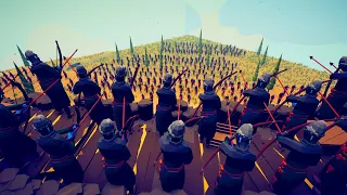 200x HEAVY KNIGHT SIEGE ENEMY CASTLE - Totally Accurate Battle Simulator TABS