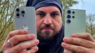 Samsung Galaxy S24 Ultra vs iPhone 15 Pro Max Camera Comparison