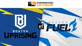 Boston Uprising vs Dallas Fuel | May Melee Qualification | Semaine 2 Jour 3 — Ouest