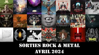Sorties d'Albums Rock & Metal Avril 2024