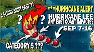Hurricane Lee to Grow Into A Monster Category 5 Hurricane, Could Lee Cause East Coast Impacts???