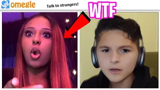 FAKE BABY on OMEGLE (BABY FACE TROLLING)