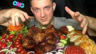 MUKBANG /Сочнейший ШАШЛЫК /Истории из детства /Нарушал запреты🤫 #обжор #мукбанг #шашлык #роллы