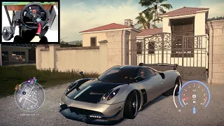 NFS HEAT | 1.5 MILLION 💵 Buy New Car & Test Speed ( Pagani Huayra BC ) - LOGITECH G29 gameplay