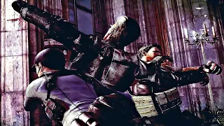 Jill Valentine & Chris Redfield VS Albert Wesker Fight (Resident Evil 5 Lost In Nightmares)