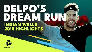 Juan Martin del Potro: Best Moments in Indian Wells 2018 Title Run 🏆