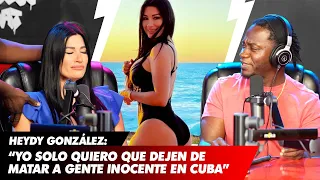 Heydy González rompe en llanto al hablar de la situación política en cuba 😰