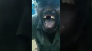 An African man laughing 😅😅😅😅