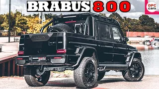 Brabus 800 Adventure XLP Superblack Based on Mercedes AMG G63