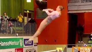 Kaylia Nemour scores BIG 15,433 on Uneven Bars for Algeria 🇩🇿 at 2024 Cottbus World Cup 🔥