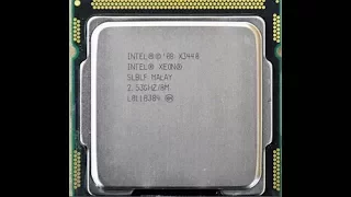 Полный аналог топового i7 первого поколения 860s-- xeon x3440 из китая за смешные деньги!