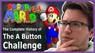 Reacting to The History of the SM64 A Button Challenge by Bismuth