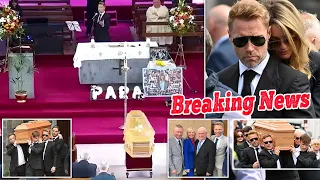 Emotional Ronan Keating sings This Is Your Song at brother Ciaran's funeral in moving final...