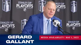 New York Rangers: Gerard Gallant Postgame Media Availability | May 1, 2023