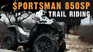 Polaris Sportsman 850 Trail Riding