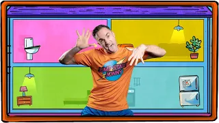 Head, Shoulders, Knees and Toes | Jump Start Jonny | Dance Along | Exercise Fitness Video for Kids