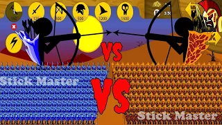 SUMMON 9999 ICE ARCHIDON VS 9999 LAVA ARCHER | STICK WAR LEGACY | STICK MASTER