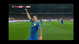 НЕВЕРОЯТНЫЙ ГОЛ ШАПАРЕНКА 😱😱 УКРАИНА - ФРАНЦИЯ 🇺🇦vs🇲🇫