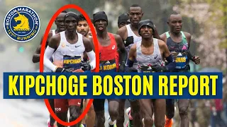 Kipchoge at the Boston Marathon 2023: How it unfolded