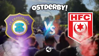 OSTDERBY! | FC Erzgebirge Aue vs. Hallescher FC