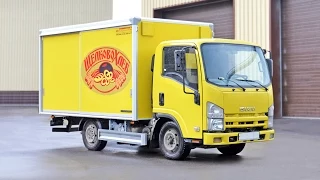 Isuzu NLR 85 хлебный фургон (сдвижные двери)