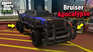 GTA 5 Online: BENEFACTOR APOCALYPSE BRUISER Customization & Test | Mercedes-Benz W123