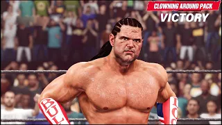 WWE 2K22 Clowning Around Pack DLC 'British Bulldog' Victory Motion! PS5