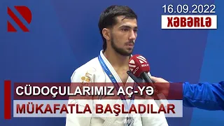 Cüdoçularımız AÇ-yə mükafatla başladılar - Turan Bayramov 60 kq çəki dərəcəsində gümüş medal qazandı