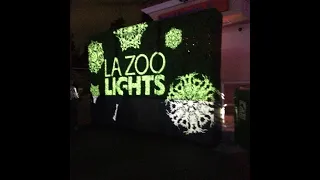 LA Zoo Lights - A Wild Wonderland of Light 2018