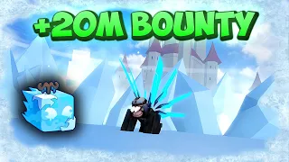 I Awakened And Made The Best Ice Build (Blox Fruits Bounty Hunting)