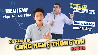 Mức lương hơn 1.000$ với ngành CNTT, học công nghệ thông tin là học những gì |Người yêu mới @HongTS