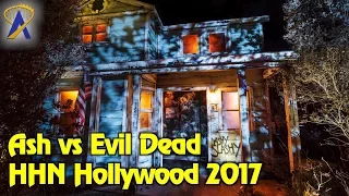 Ash vs Evil Dead maze highlights at Halloween Horror Nights Hollywood 2017