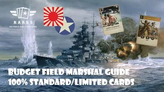 Japan 100% Standard and Limited new player Field Marshal Deck Guide in KARDS