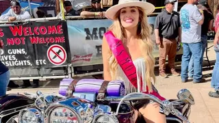 2023 RED RIVER MEMORIAL MOTORCYCLE RALLY Motherlode Saloon Bike Show. 1st Place Rudy Moya.