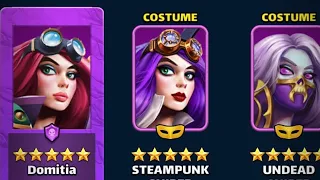 Empires and Puzzles Mixed pulls feat new sexy Costumes