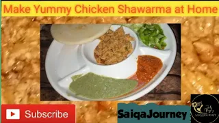 Homemade Chicken Shawarma recipe | Chicken Shawarma recipe | Chicken recipe