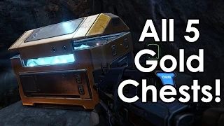 Destiny: All 5 Golden Chest Locations on Venus (in the Ishtar Sink)