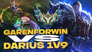 GAREN OYNARKEN KARŞIMA DARİUS GELDİ !! CHALLENGER ELODA DARİUSA KARŞI 1-0 GERİ DÜŞERSEM NE OLUR?