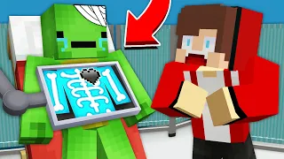 HURT Mikey Is SICK in Minecraft! - Maizen