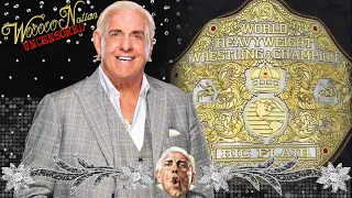 Ric Flair on the Big Gold Belt