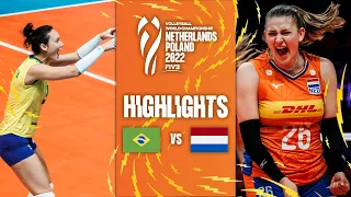 🇧🇷 BRA vs. 🇳🇱 NED - Highlights  Phase 2| Women's World Championship 2022