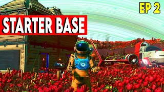 Building a Base in No Man's Sky Gameplay 2021 Prisms Update Ep 2