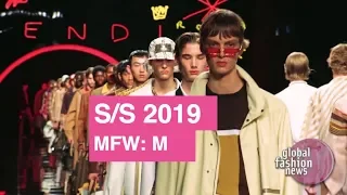 Fendi Spring / Summer 2019 Men's Runway Show | Global Fashion News