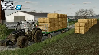 I Made $250,000 Selling Bales! (Calmsden Ep 15) | Farming Simulator 22