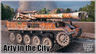 AMX 13 F3 AM - Arty in the City - World of Tanks